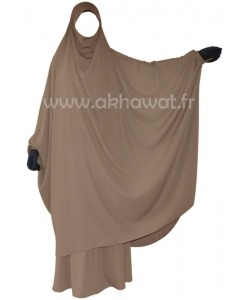 Butterfly style jilbab with skirt - Caviary