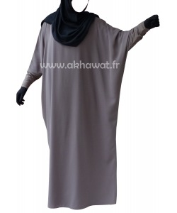 Pack of 10 Ample Abaya - Tight lycra sleeves - Light microfiber